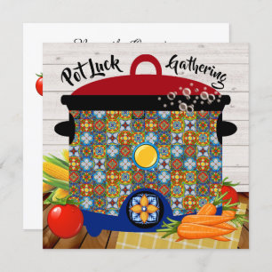 Invitación a la suerte de la olla