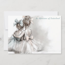 Invitación a la tarde del Té Romántico