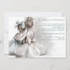 Invitación a la tarde del Té Romántico