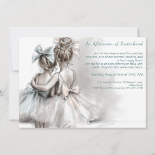 Invitación a la tarde del Té Romántico