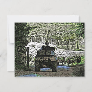 Invitación a la TARJETA DE AGRICULTURA