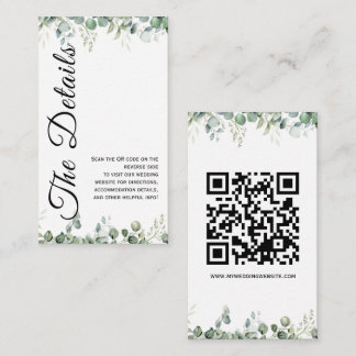 Invitación a la tarjeta de cierre mínima de verde