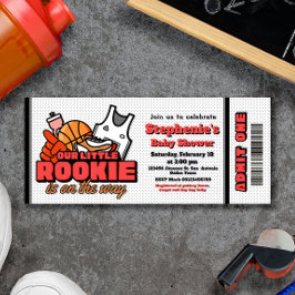 Invitación a la Tarjeta de Entrada de Nuestro Pequ