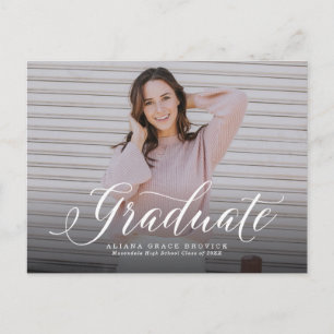 Invitación a la tarjeta de postales clásica para g