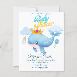 Invitación a la tarjeta postal Baby Shower de Baby