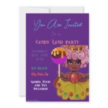 Invitación a la tierra de Candy