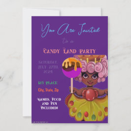 Invitación a la tierra de Candy