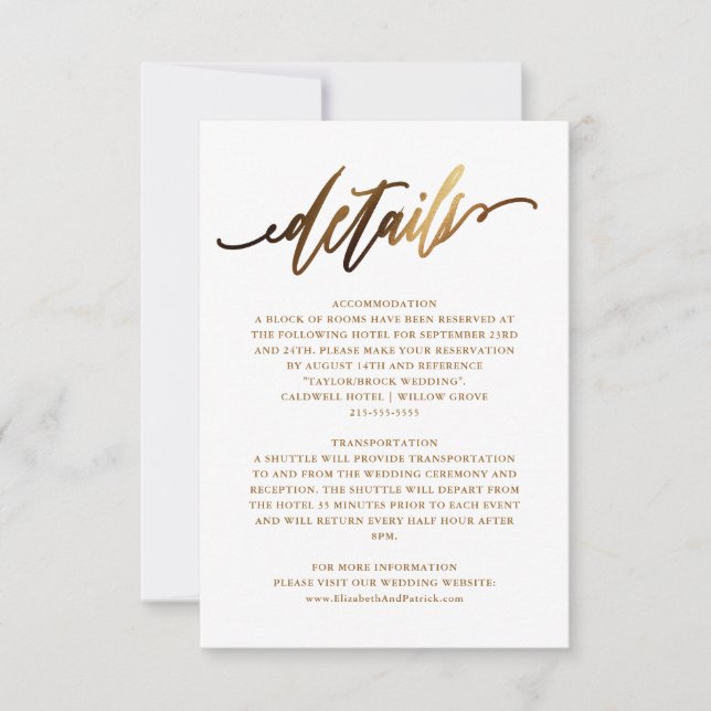 Invitación a la tipografía con guiones elegantes d (Anverso)
