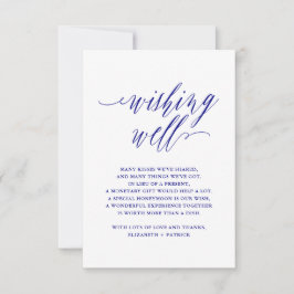 Invitación a la tipografía de guión elegante azul 