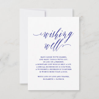 Invitación a la tipografía de guión elegante azul 