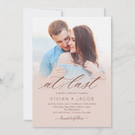 Invitación a la última boda de fotos