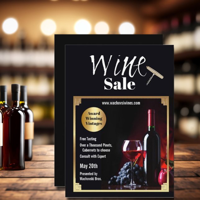 invitación a la venta de vino (Subido por el creador)