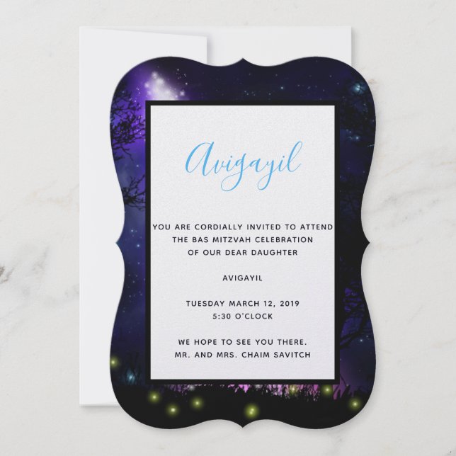 Invitación a la Vía Láctea (Anverso)