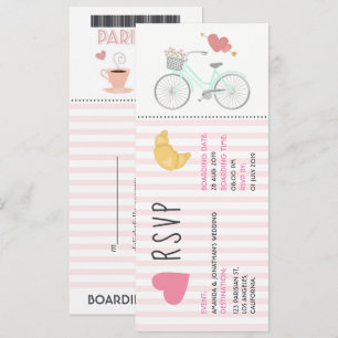 Invitación a la vicepresidencia de RSVP por Boda t