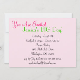 Invitación a la vida de Chicas de Bonitos reales