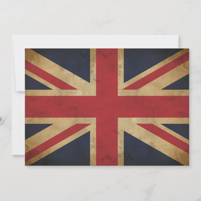 Invitación a la vieja Union Jack (Anverso)
