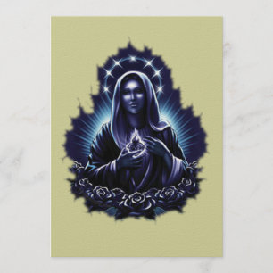 Invitación a la Virgen María Morada