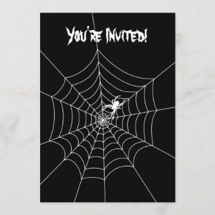Invitación a la web de Spider - en blanco