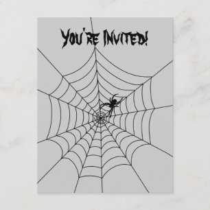Invitación a la web de Spider - en blanco