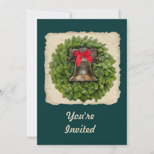 Invitación a la Wreath de Philadelphia Liberty Bel