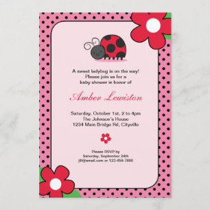 Invitación a Lady Bug