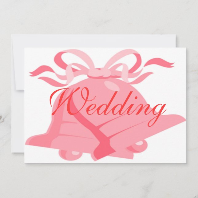 Invitación a las campanas Boda (Anverso)