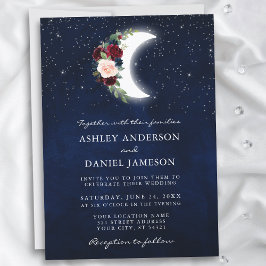 Invitación a las Estrellas de la Luna de Boda Cele
