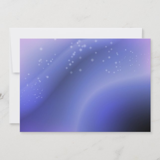 Invitación a las Estrellas de Lavanda (Anverso)