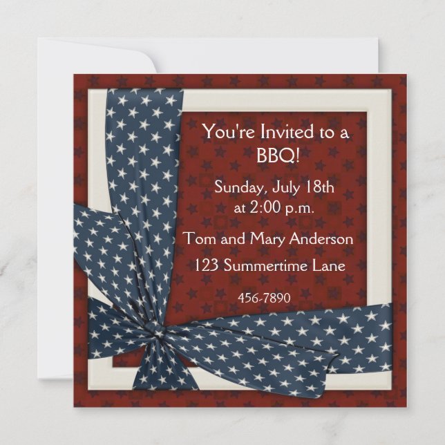 Invitación a las estrellas de verano (Anverso)