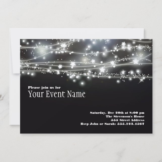 Invitación a las Estrellas Estridentes (Anverso)