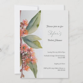 Invitación a las flores de nuez de guantero austra