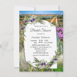 Invitación a las flores de primavera ecológicas sa