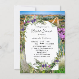 Invitación a las flores de primavera ecológicas sa