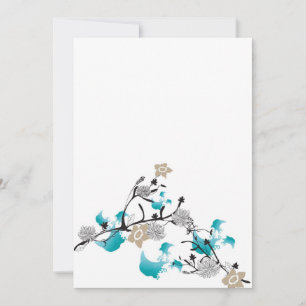 Invitación a las flores japonesas