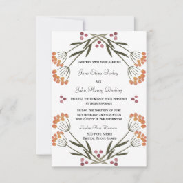 Invitación a las flores populares