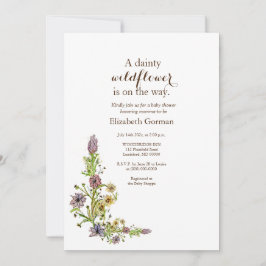 Invitación a las flores silvestres