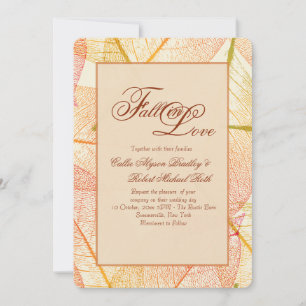 Invitación a las hojas de otoño