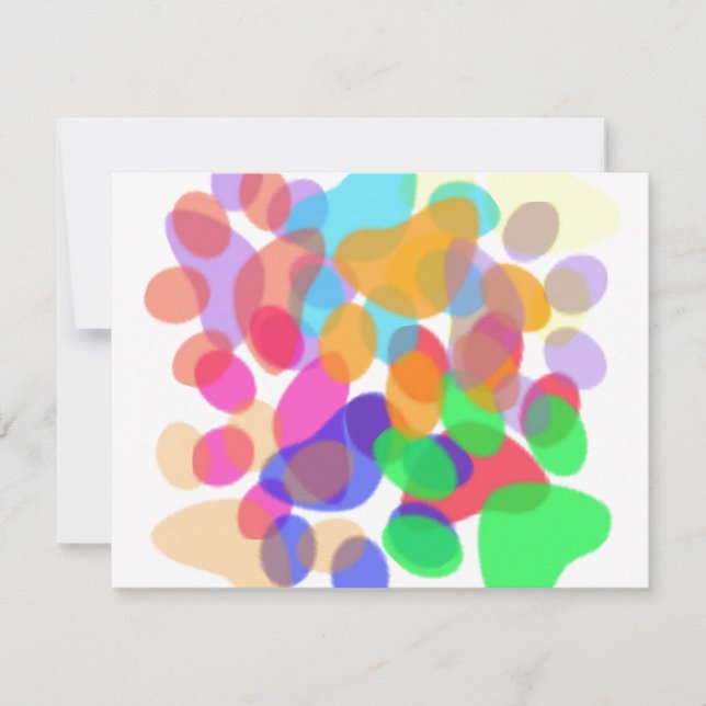 Invitación a las pinturas abstractas (Anverso)
