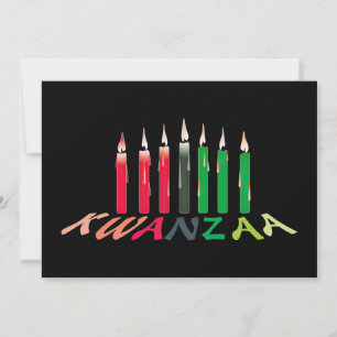 Invitación a las velas de Kwanzaa