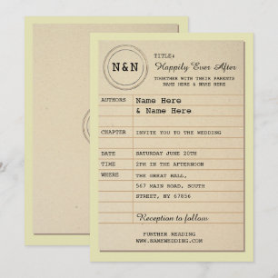 Invitación a libro de invitaciones a bodas de bibl