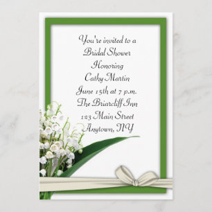 Invitación a Liliy of the Valley