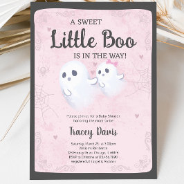 Invitación A Little Boo Baby Shower