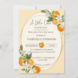 Invitación A Little Cutie is on the way gender neutral