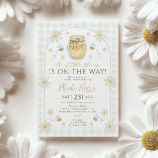 Invitación A Little Honey is on the Way Baby Shower