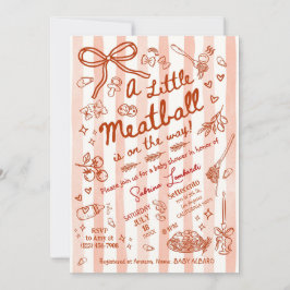 Invitación A little Meatball is on the way