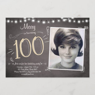 Invitación a los 100 años