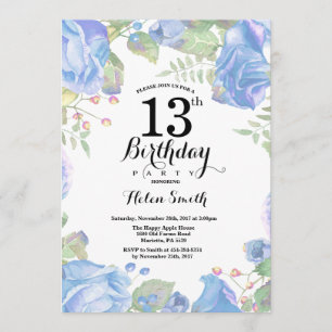 Invitación a los 13 Años de la Floral Azul Botánic