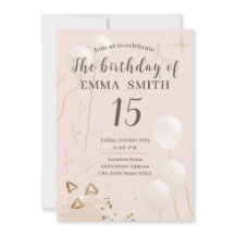 Invitación a los 15 años