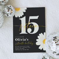 Invitación a los 15 años de Daisy