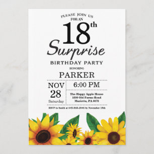 Invitación a los 18 Años de la Sorpresa del Giraso